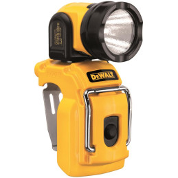 10,8V Torcia LED a batteria con testa rotante.