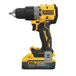 Trapano Avvitatore con percussione compatto 2 Velocità XR 18V BRUSHLESS - 2 x 18V XR Powerstack 5ah