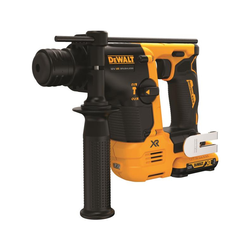 Tassellatore SDS-Plus 12V XR Brushless 14mm, energia del colpo 1.1J (EPTA 05/2009)