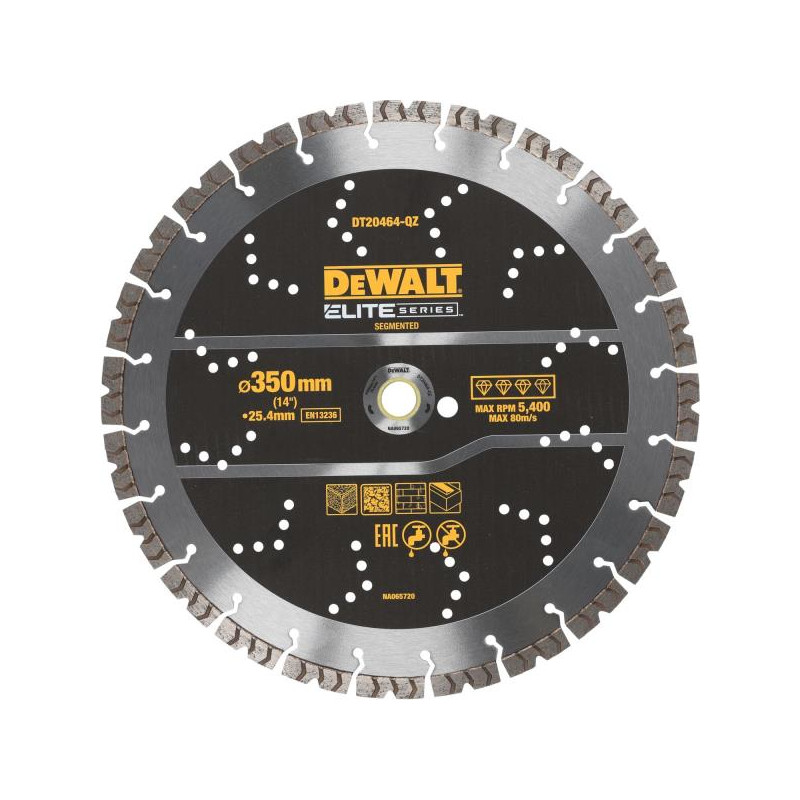 Disco Diamantato ELITE 355mm - Utilizzo generico