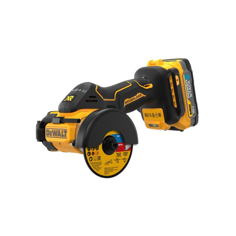 Minitroncatrice 18V XR 76mm, motore brushless