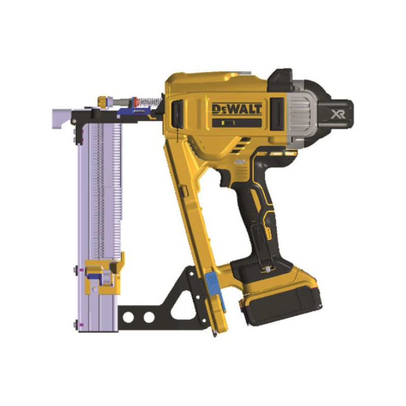 Graffatrice per cambrette metalliche per recinzioni 18V Motore BRUSHLESS