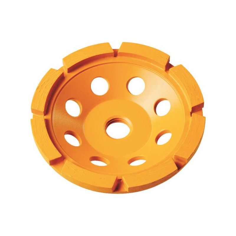 Tazza diamantata 125mm corona singola