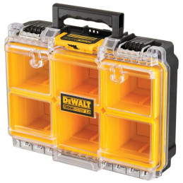 Unità ORGANIZER piccola, con 6 contenitori porta minuteria, coperchio trasparente