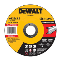 DISCO EXTREME TAGLIO METALLO - DEPRESSO - 125mm 3mm - Confezione da 25 pezzi