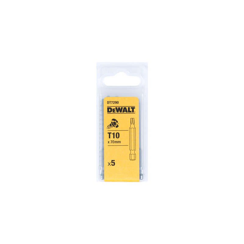 INSERTO TORSION TORX mm.70  -  T10  -  (confezione