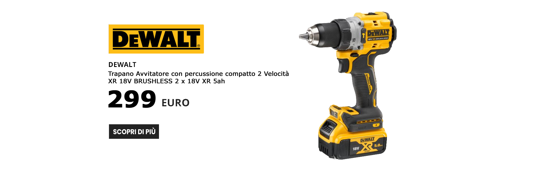 Dewalt Lorem Ipsum Two in offerta a 199€